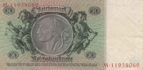 50 Mark 1933 ro.175b C/M